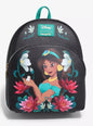 Loungefly Disney Aladdin Jasmine Floral Mini Backpack HT/BL