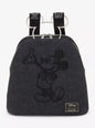 Loungefly Disney Mickey Mouse Figural Denim Mini Backpack HT/BL