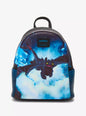 Loungefly How To Train Your Dragon Toothless Sky Mini Backpack HT/BL