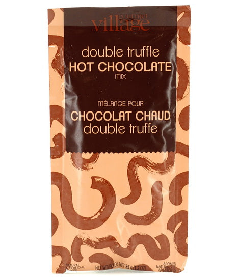 hot chocolate double truffle Village gourmet