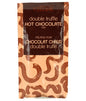 hot chocolate double truffle Village gourmet