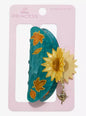 Disney Pocahontas Sunflower Claw Clip with Charm HT/BL