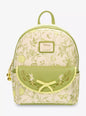 Loungefly Disney Peter Pan Tinker Bell Floral Allover Print Mini Backpack HT/BL