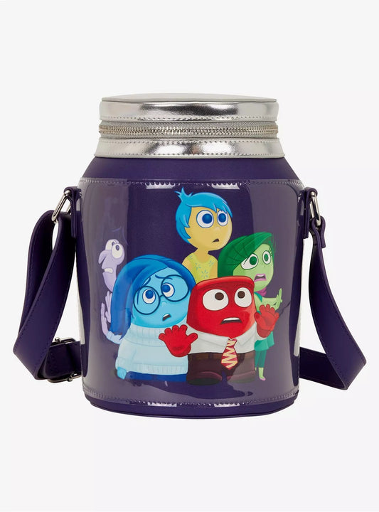 Loungefly Disney Pixar Inside Out 2 Bottled Up Emotions Figural Crossbody Bag HT/BL