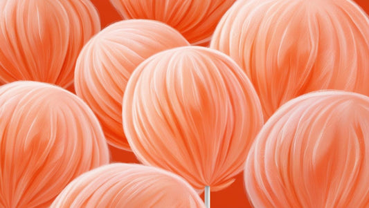 BARBE A PAPA ORANGE 60G BARBE