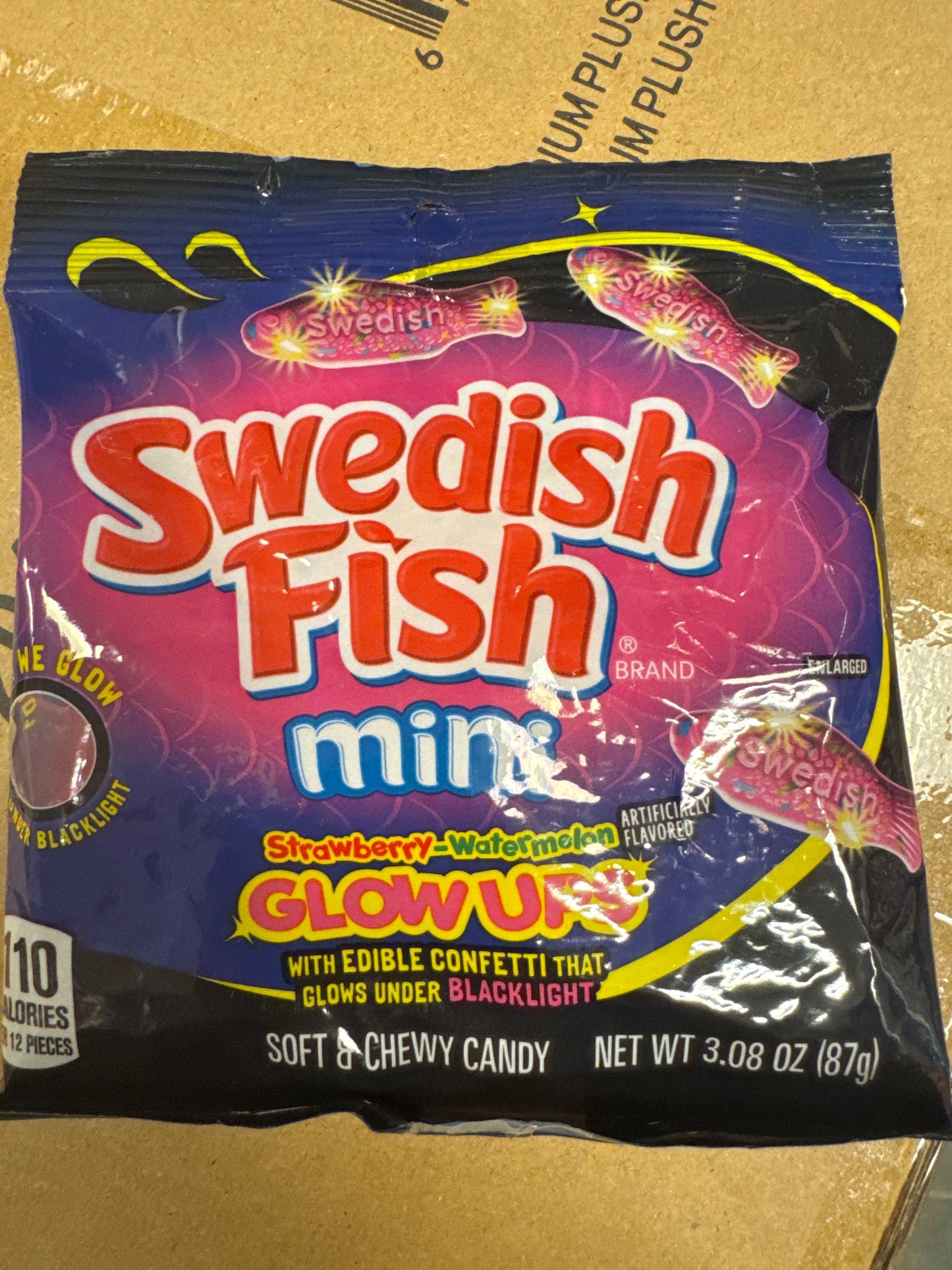 Swedish fish mini glow ups Exosweet