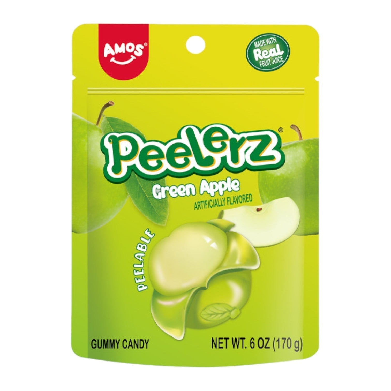 PEELERZ GUMMY POMMES VERTE 170g Confiserie et cie