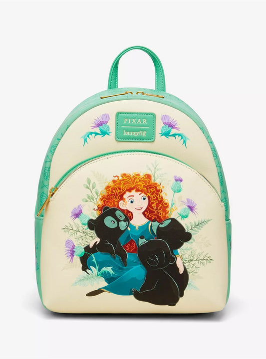 Loungefly Disney Pixar Brave Merida & Cubs Mini Backpack HT/BL