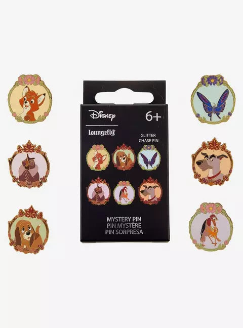 Loungefly Disney The Fox and The Hound Blind Box Enamel Pin HT/BL