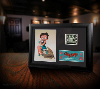 Betty Boop (Betty and Puppies) Minicell FilmCells Framed Desktop Presentation