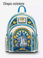 Loungefly Star Wars R2-D2 Stained Glass Portrait Mini Backpack HT/BL