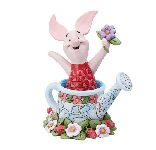 DSTRA Piglet in Watering Can Enesco