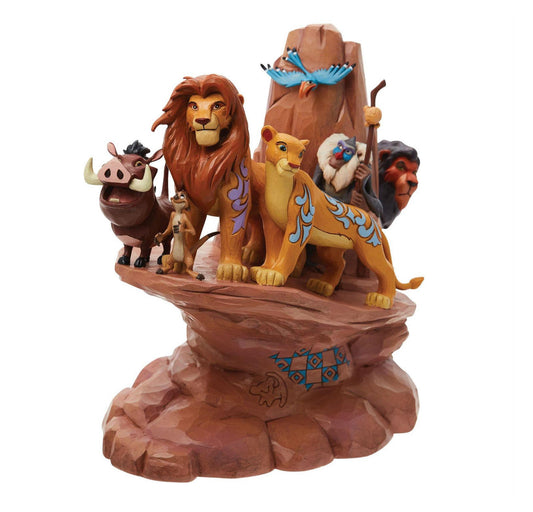 DSTRA Lion King Carved in Ston Enesco