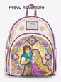 Loungefly Disney Tangled Stained Glass Rapunzel and Flynn Mini Backpack HT/BL
