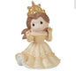 Disney Belle In Ball Gown And Tiara Figurine