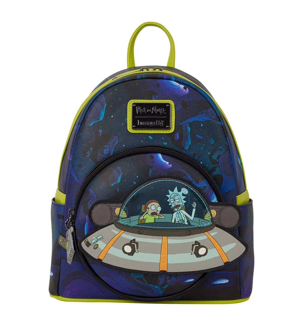 Rick and Morty Glow Mini Backpack HT/BL