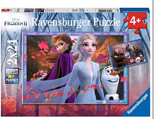 Frosty Adventures 2 x 24 pc Puzzle Ravensburger