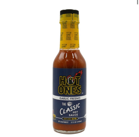 THE CLASSIC GARLIC FRESNO | HOT ONES. 2/10 Sauces piquantes