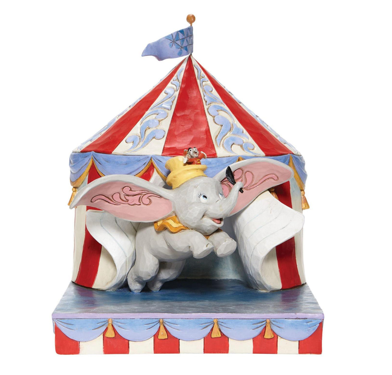 DSTRA Dumbo Flying out of Tent Enesco