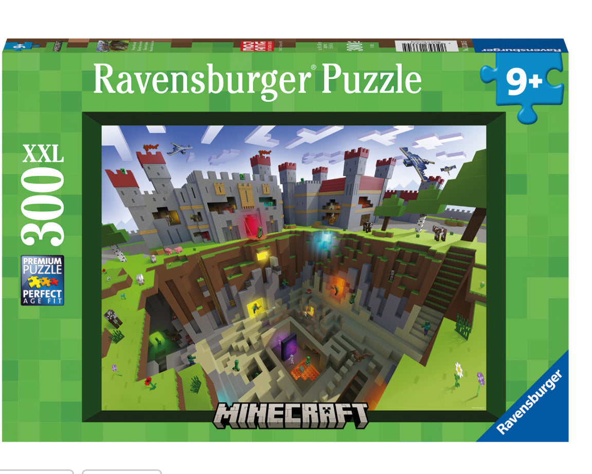 Minecraft Cutaway 300 pc Puzzle Ravensburger