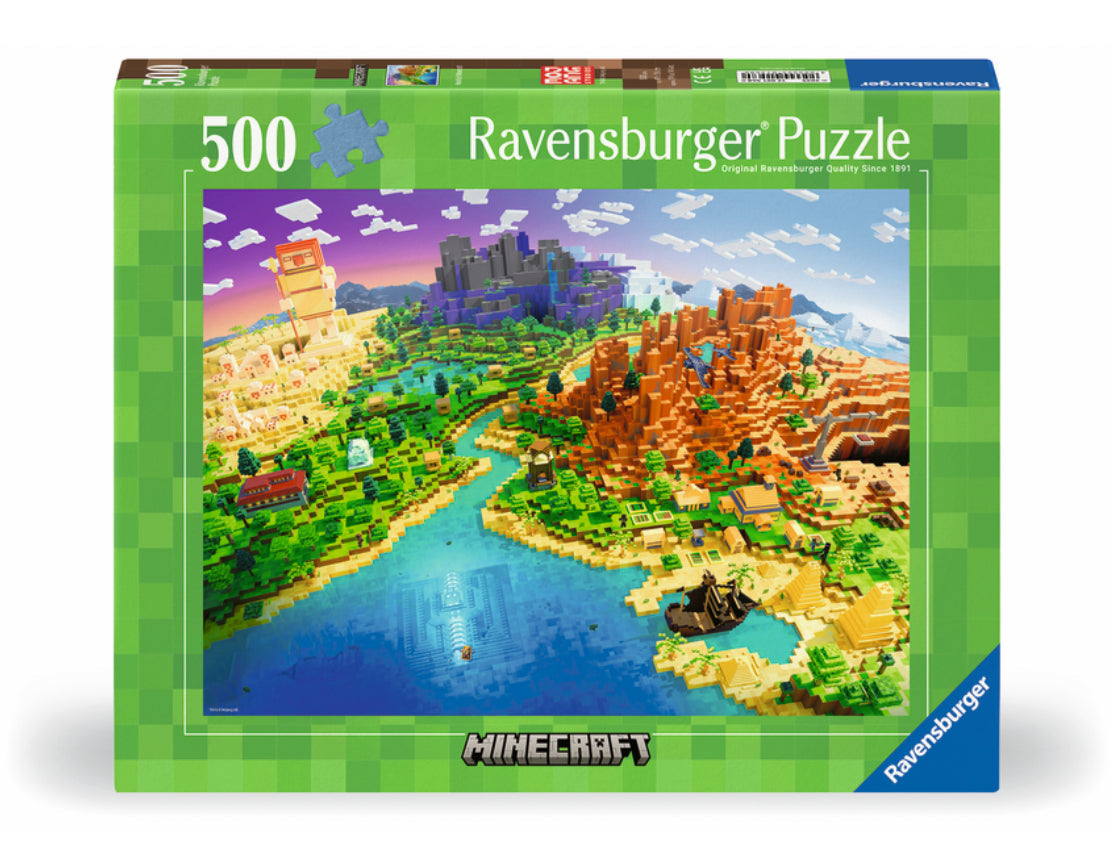 Minecraft 500 Pc Puzzle Ravensburger