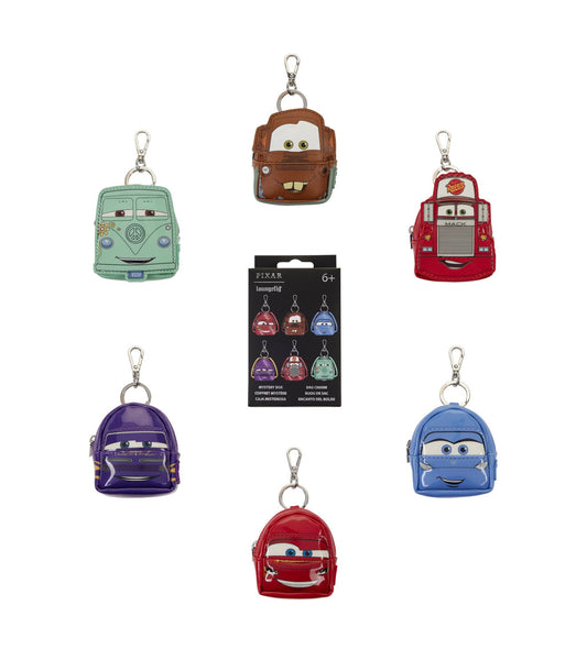 Loungefly Cars 20th Anniversary Cosplay Mystery Mini Backpack Keychain Charm HT/BL