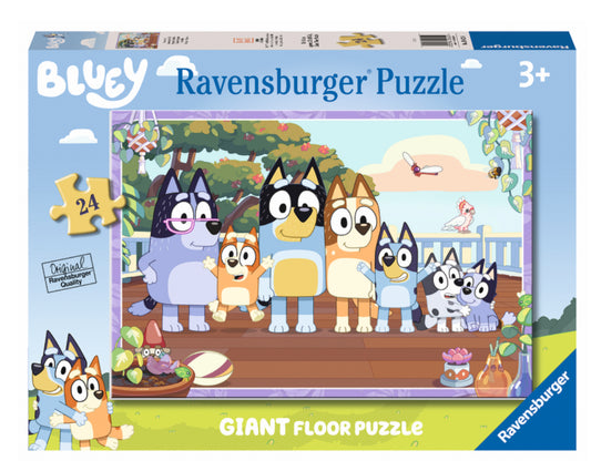 Bluey Giant Floor Puzzle 24 pc