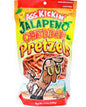 Ass Kickin' Jalapeno Cheddar Pretzels 12oz 340g Exosweet