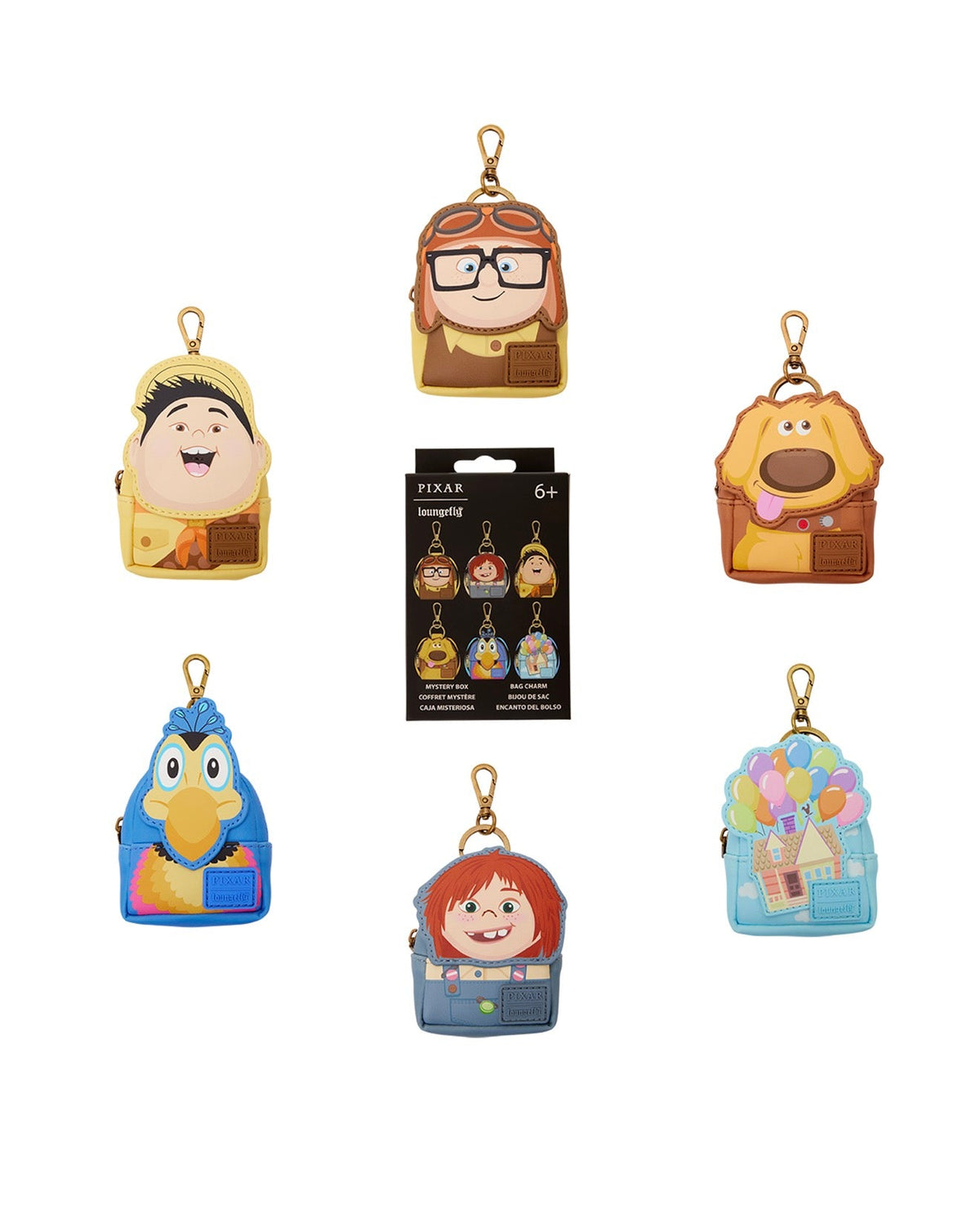 Loungefly Up Cosplay Mystery Mini Backpack Keychain Charm HT/BL