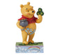 DSTRA Pooh with Clovers & Pot Enesco