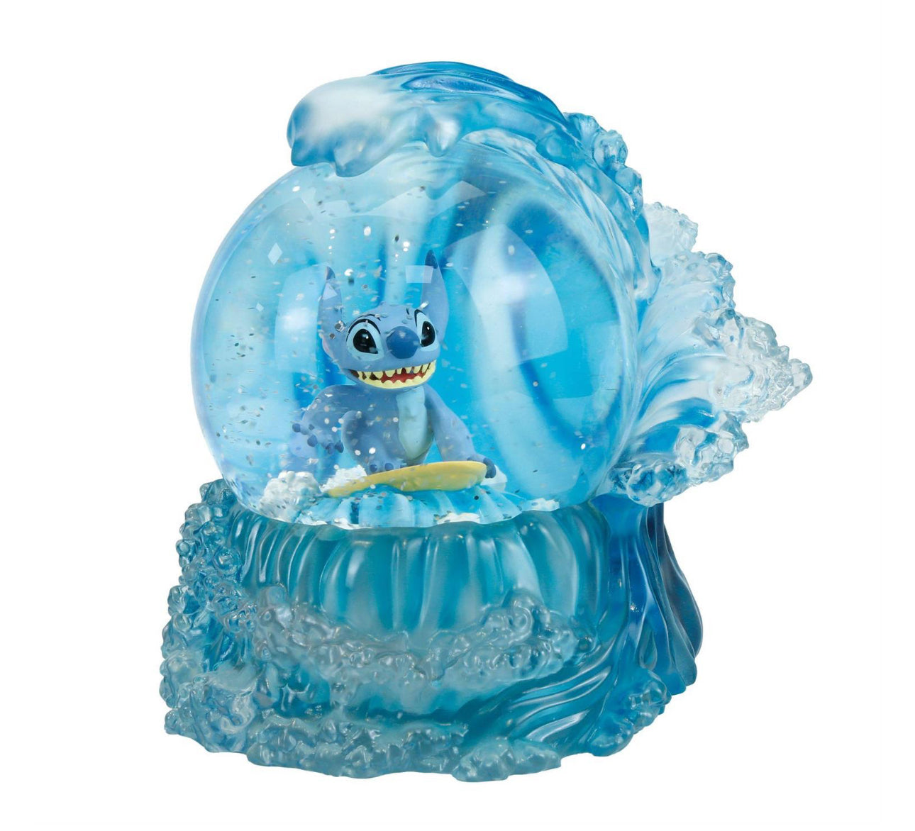 DSSHO Stitch Surfing Waterball Enesco