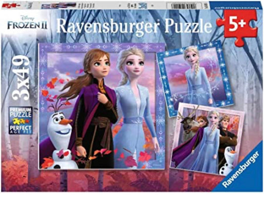 The Journey Starts 3 x 49 pc Puzzle Ravensburger