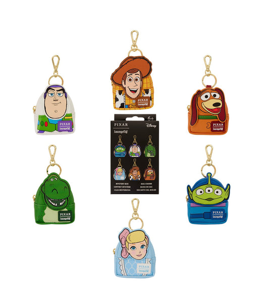 Loungefly Toy Story 30th Anniversary Cosplay Mystery Mini Backpack Keychain Charm HT/BL