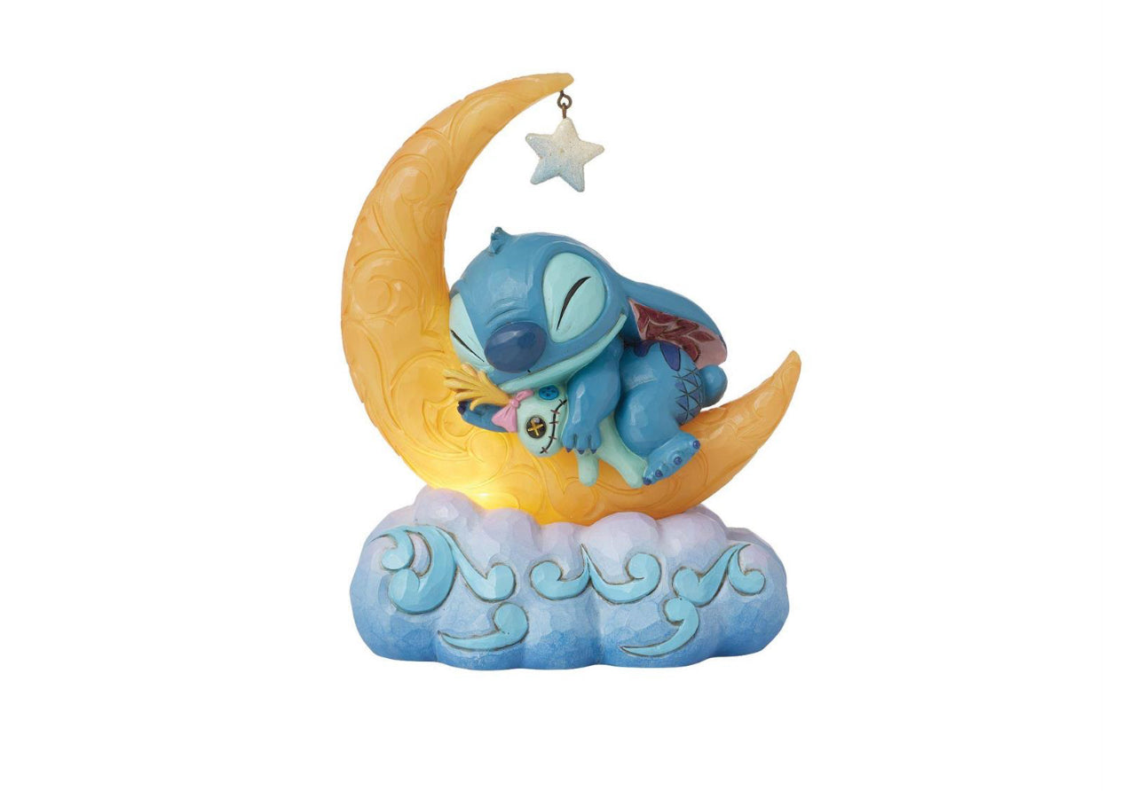 Stitch & Scrump on LED Moon