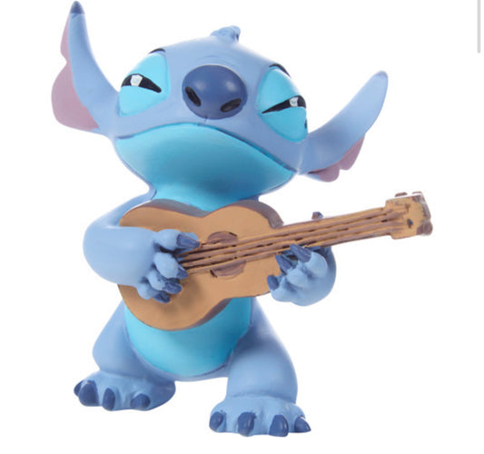 Disney Stitch with Guitar Mini Figurine