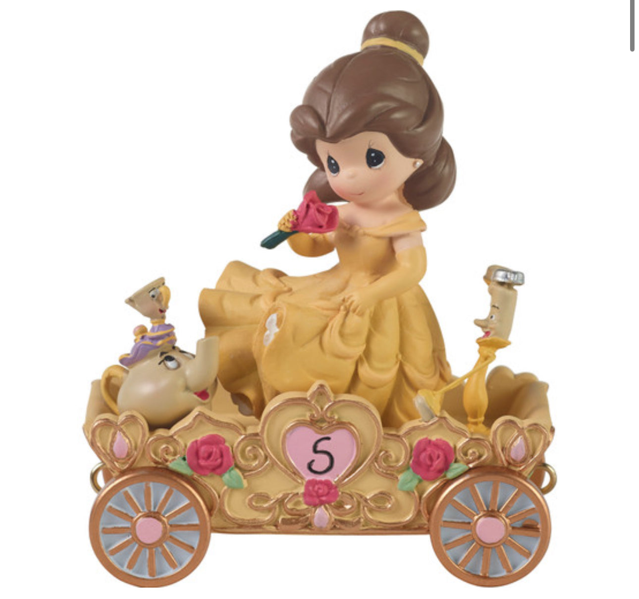 Disney Birthday Parade Belle Number 5 Figurine