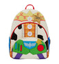 Loungefly Toy Story 5 Triple Pocket Jessie, Woody, & Buzz Midi Backpack HT/BL