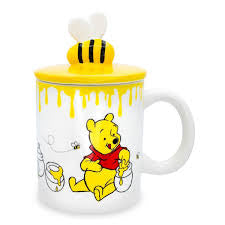 Tasse en céramique avec couvercle sculpté Winnie l'ourson Hungry Honey 45,7 ml Ma boutique