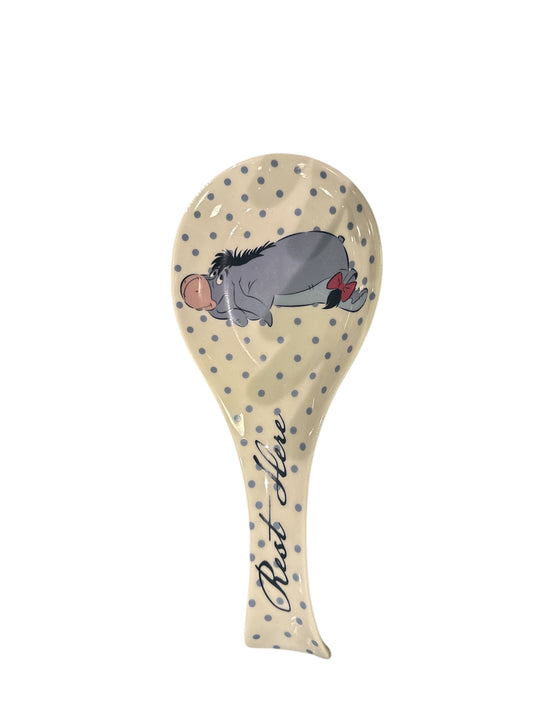 Repose-cuillère en céramique Winnie l'ourson Eeyore Dandelions