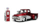 Jada 1/24 "Just Trucks" w/ Gas Pump - 1956 Ford F100