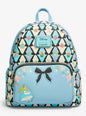 Loungefly Disney Alice in Wonderland Patterned Mini Backpack HT/BL