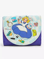 Loungefly Disney Alice in Wonderland Down the Rabbit Hole Wallet HT/BL