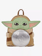 Loungefly Star Wars The Mandalorian Grogu & Armor Figural Mini Backpack HT/BL