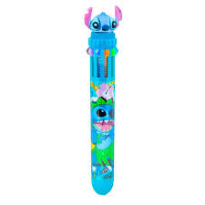 STITCH 10
COLOR PEN
WITH
CHARACTER
TOPPER ON CARD