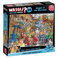 WASGIJ MYSTERY 24 - 1000 PCS - PANIQUE AU MUSÉE ! Autruche