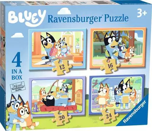 Bluey, 4 in a Box Ravensburger