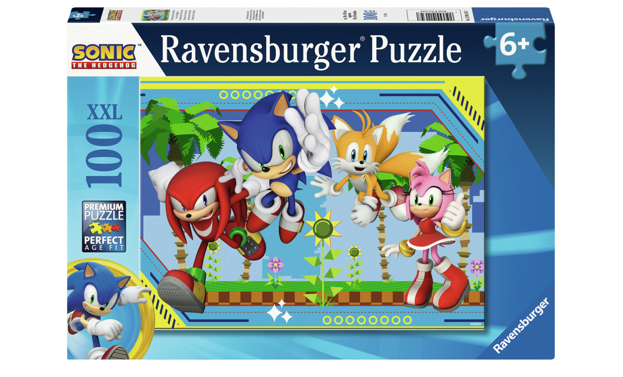 Sonic the Hedgehog 100 pc Puzzle