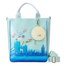 LOUNGEFLY DISNEY PETER PAN YOU CAN FLY TOTE BAG