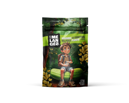 Les mélange arachide cornichon Les mélange