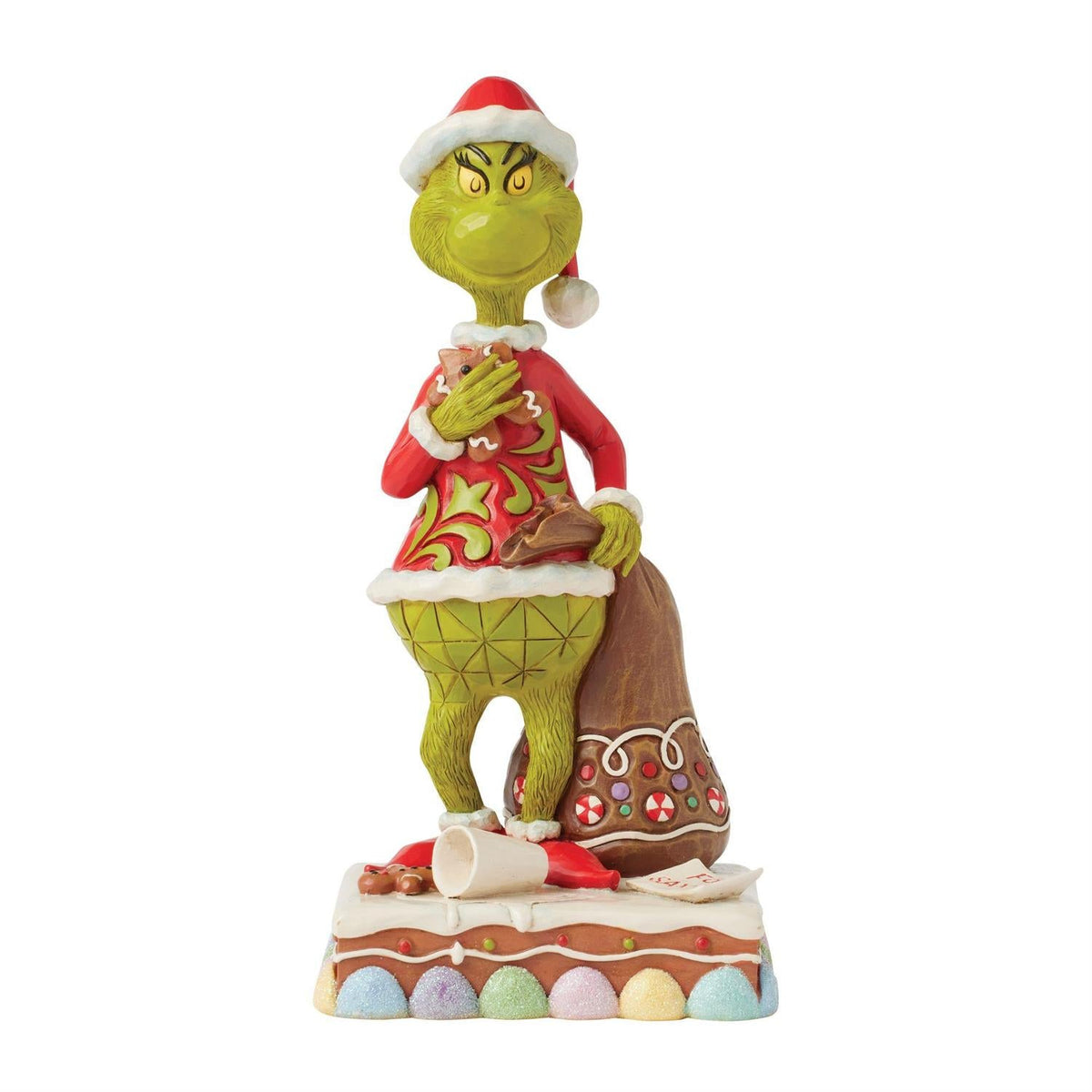 Grinch Eating Gingerbread Fig Enesco